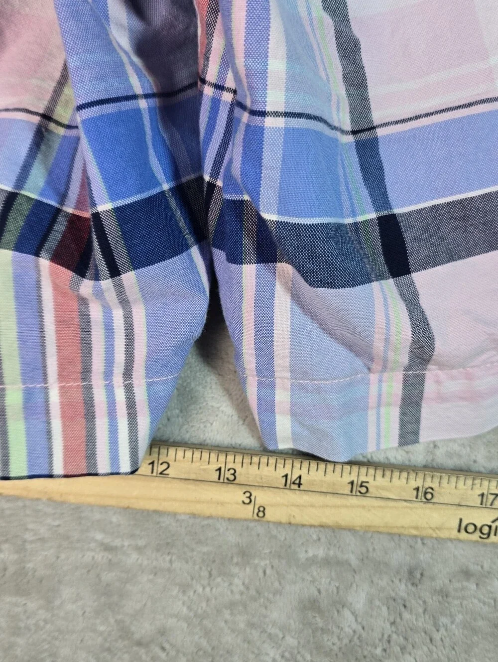 Polo Ralph Lauren Classic Plaid Shorts Mens 42  9” Inseam Colorful Preppy